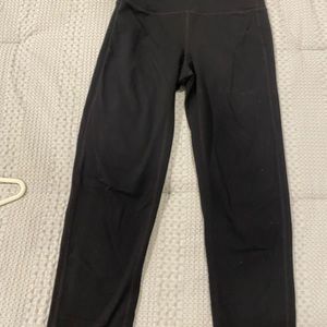 Athleta black crop tights